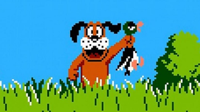 chu cho san trong game ban vit troi duck hunt