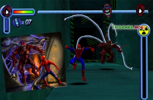 trum cuoi trong game spiderman ps1