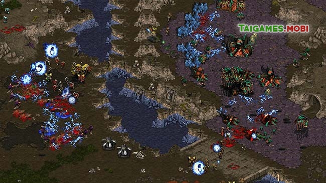 gameplay trong game starcraft 1 brood war