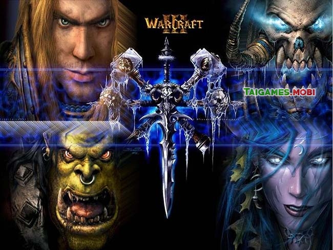 chon lua 4 nhan vat trong game warcraft frozen throne 