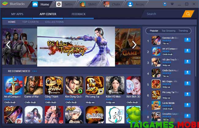 top list cac danh sach game hay tren bluestacks