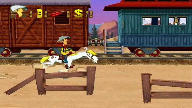 nhan vat chinh trong game lucky luke and the daltons