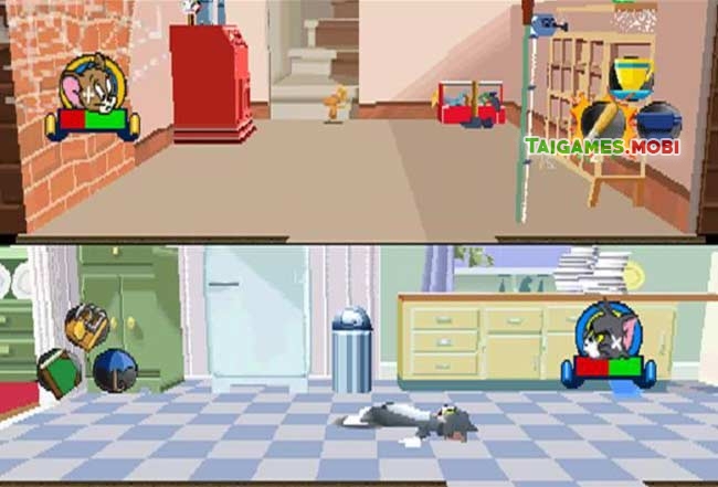 chien thang trong game tom and jerry in house trap ps1