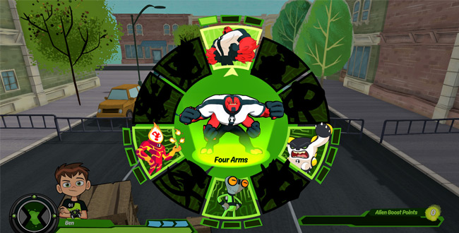 tải game ben 10 biến hình