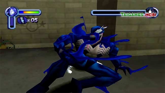 venom trong game spiderman ps1
