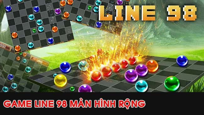 Game Online 98 Màn Hình Rộng - Xếp Bi Line 98 - Taigames.Mobi