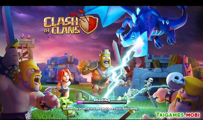 he thong nhan vat trong game clash of clans