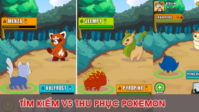 Game Pokemon Quyết Đấu - Thu Phục Bảo Bối Thần Kỳ - Taigames.Mobi