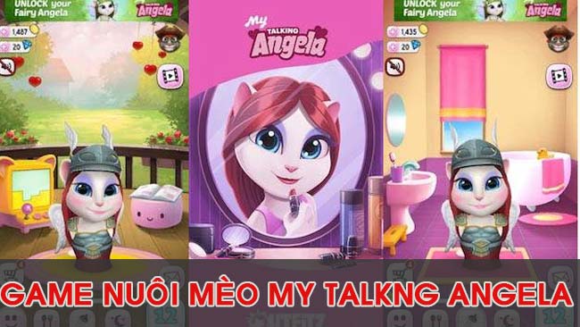 Tải Game Nuôi Mèo My Talking Angela Miễn Phí - Taigames.Mobi